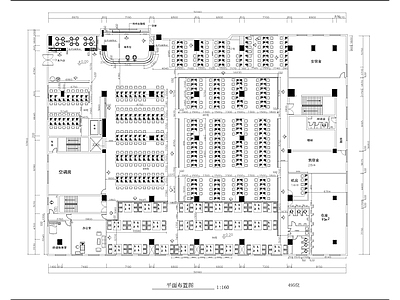 大型网吧设计 施工图