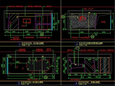 现代科技公司CAD 施工图