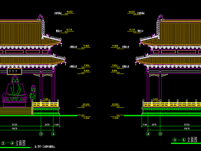 万佛 亭施工图