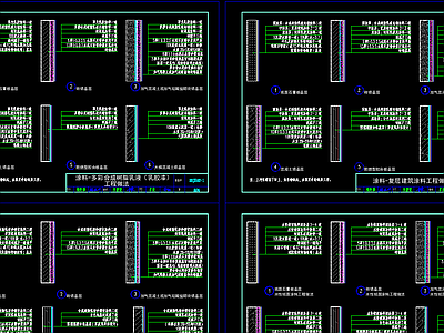 设计院标准图集 墙面涂料工程做法