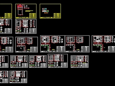 全屋定制衣柜下单图施工图