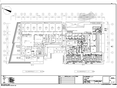 日本医院设计CAD图纸