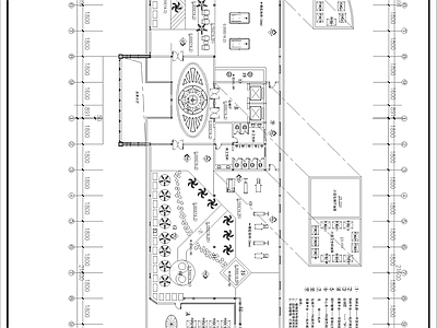 小区屋顶花园设计平立面图 施工图