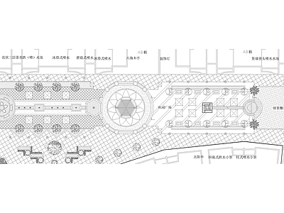 鸳江丽港修建性详细规划图 施工图 景观