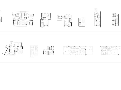 现代简约大师别墅平面案例