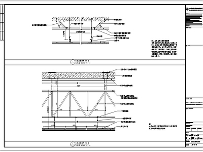 反支撑吊顶详图 反支撑节点