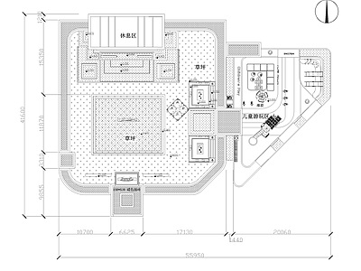 住宅区公共景观施工图