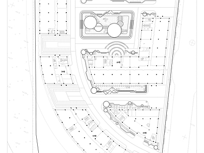 办公区景观CAD施工图