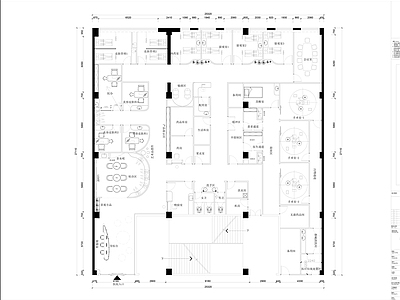 医美美容院室内施工图