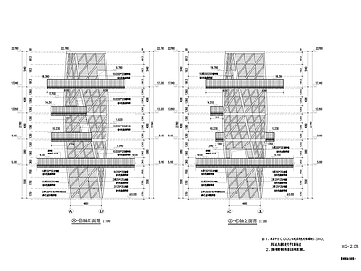 观景塔建筑施工图