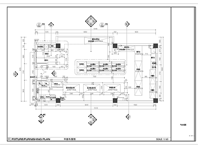 生鲜食集店铺设计工程施工图