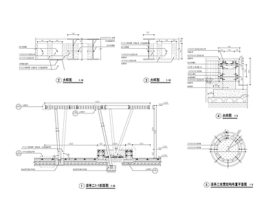 凉亭节点详图施工图