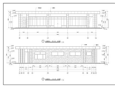 游客中心建筑设计施工图