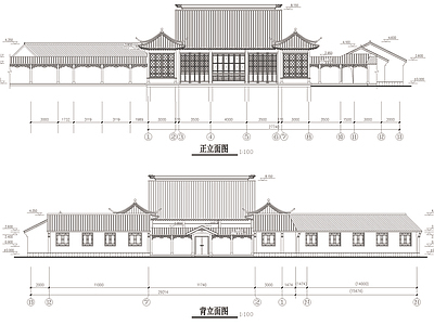 生态园垂钓休息区建筑图施工图