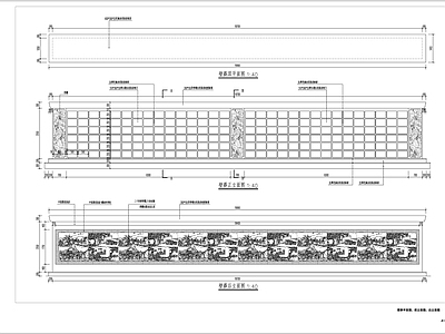 壁葬景观墙面设计施工图