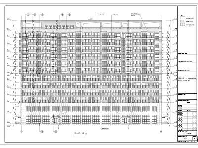 现代简约高层养老院建筑设计施工图 疗养院