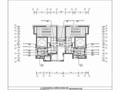 标准层公区电梯厅CAD施工图