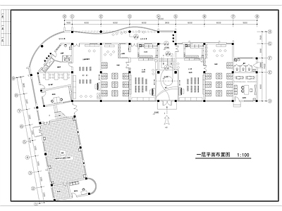 幼儿园室内空间装修施工图