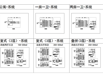 配电箱系统图集施工图 建筑电气