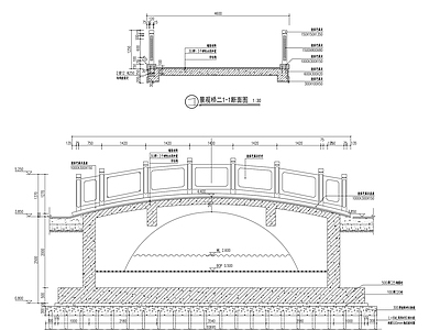 景观桥专业全套计算详图 景观小品