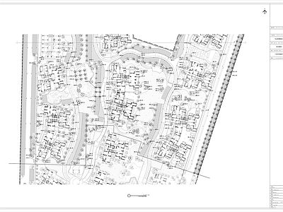 居住区景观设计施工图