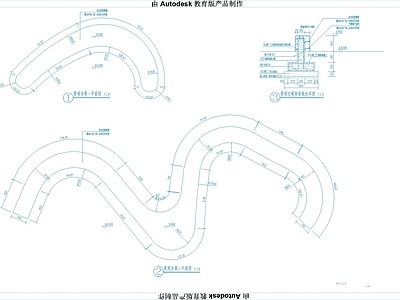 现代简约玻璃钢花坛树池节点详图 景观小品