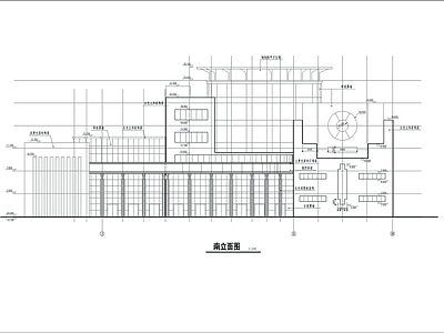 商业城建筑 施工图