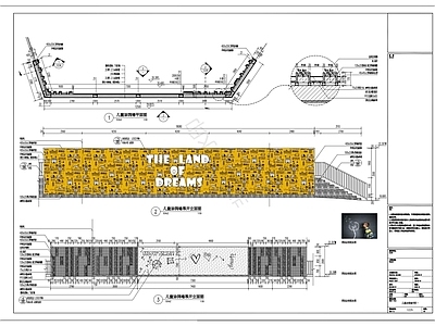 儿童涂鸦墙 施工图