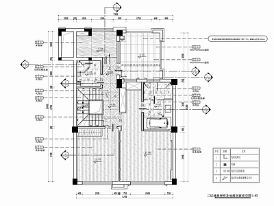 250㎡三层别墅CAD 施工图