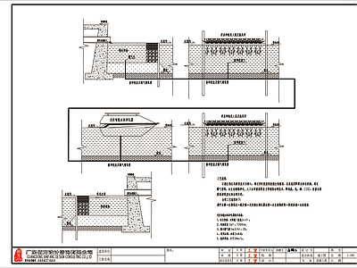 生态塘预处理池 施工图