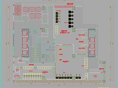 电玩城CAD 施工图