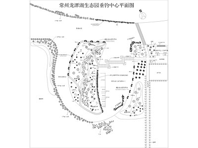 垂钓小岛CAD景观图 施工图