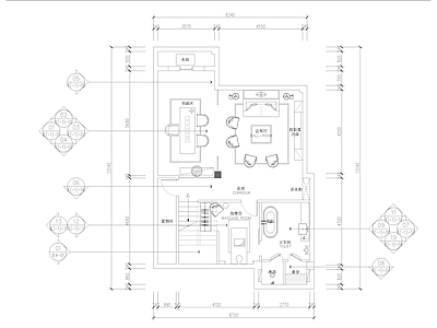 新中式别墅 效果图 施工图