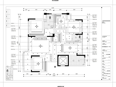 150m²大平层家装 施工图