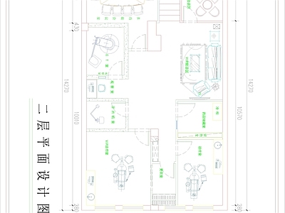 现代牙科诊所 施工图