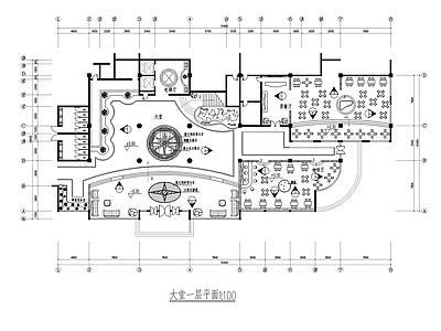 西餐厅装修 施工图