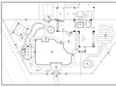 新中式浙江万科海月甲第L型样板院 示范区