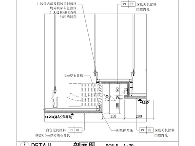 6种灯槽出风口节点做法合集