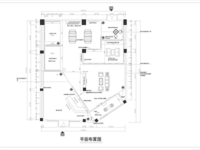 地板专卖店 施工图