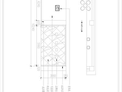 现代牙科诊所  施工图