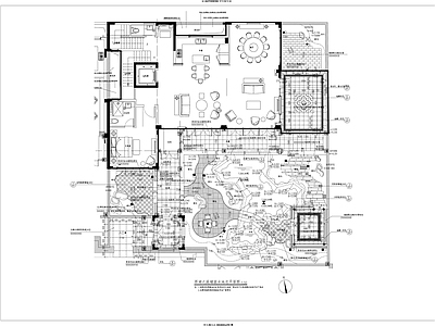 中式庭院景观 施工图