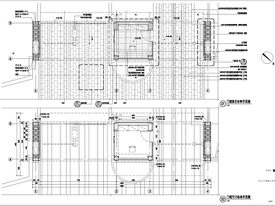 现代简约门头 施工图 通用节点