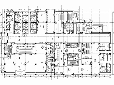 某医院一 二层楼精装修CAD 施工图