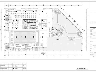 2000㎡健身房 平面图