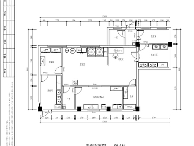 幼儿园厨房改造 施工图