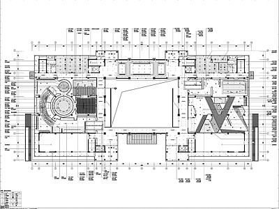 纪念博物馆施工图纸 施工图 效果图