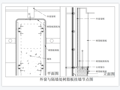 墙节点 施工图