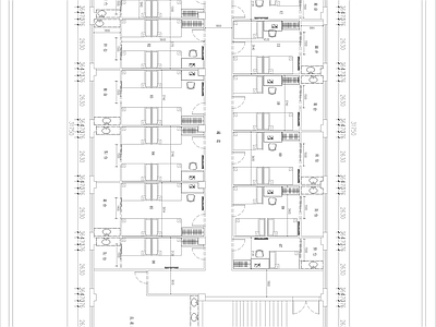 平湖埃能德企业宿舍设计 施工图