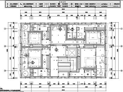 现代风格别墅 施工图