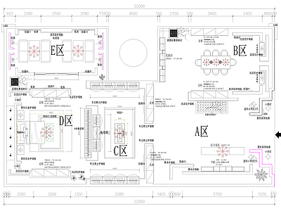 全屋定制家居展厅 施工图